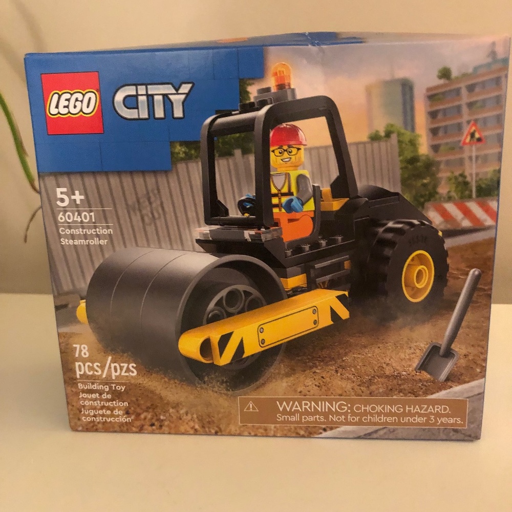 LEGO CITY 60401 CONSTRUCTION STEAMROLLER